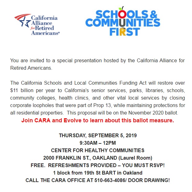 CA Schools and Local Communities Funding Act Info Session